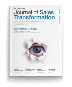 Journal of Sales Transformation cover 1-1