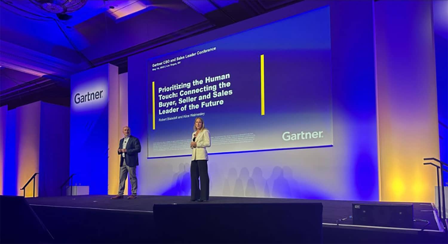 Gartner
CSO & Sales Leader Conference 2023,
in Las Vegas on 16-17 May