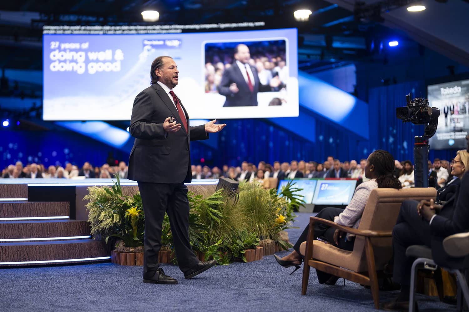 Marc Benioff: “What it means to become an agentic enterprise at industrial scale.”