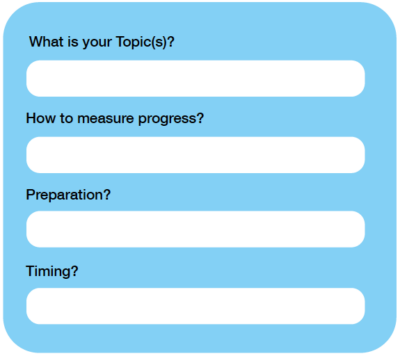 My Coaching Promise - preparing for the conversation.