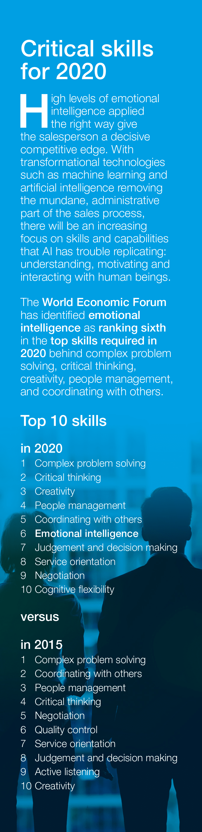 Critical skills for 2020